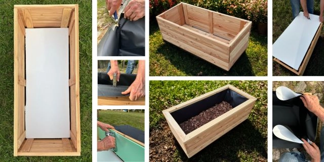 W jaki sposób zabezpieczyć donicę drewnianą?