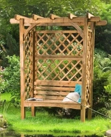 Pergola z ławką York